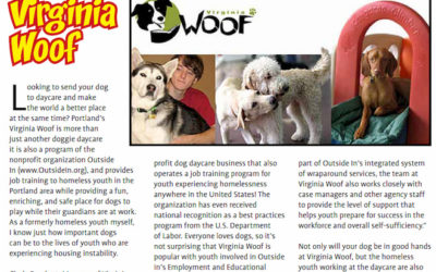 Virginia Woof featured in Pet Connection Magazine