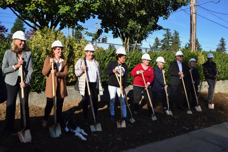 Breaking Ground at New Health Clinic